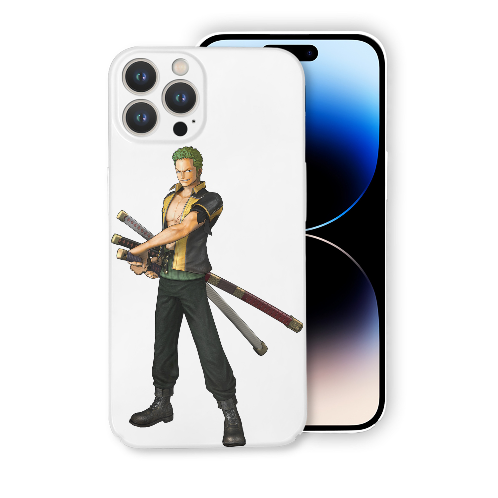 （画像用） ワンピース ロロノア・ゾロ ONE PIECE Roronoa Zoro 【iPhone 14シリーズ対応】ハードケース